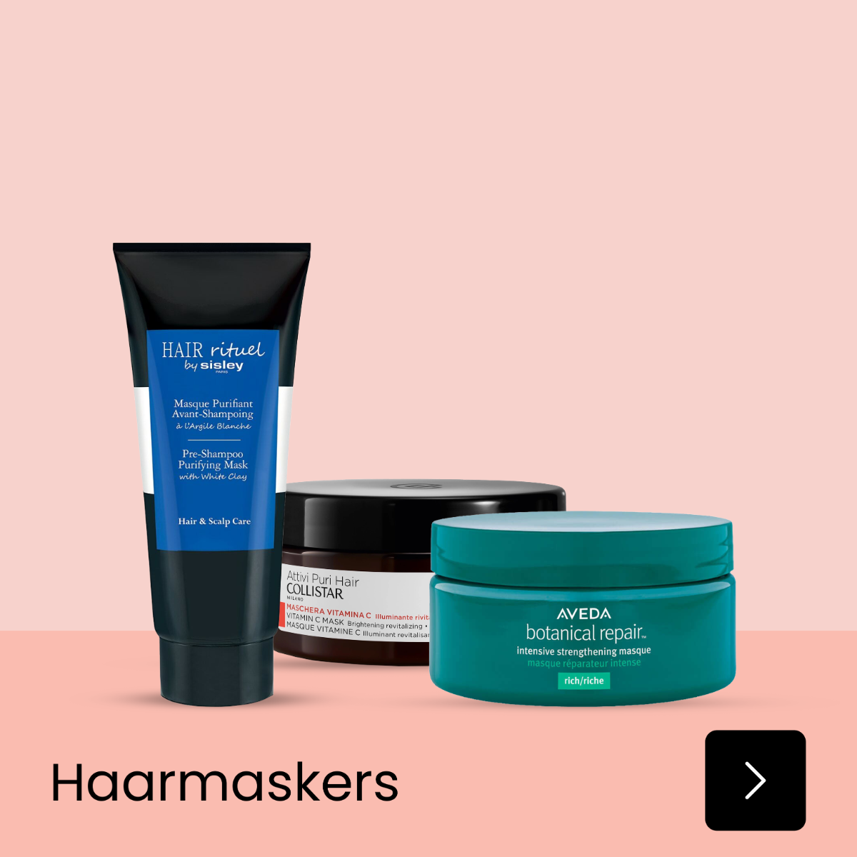 Haarmaskers assortiment